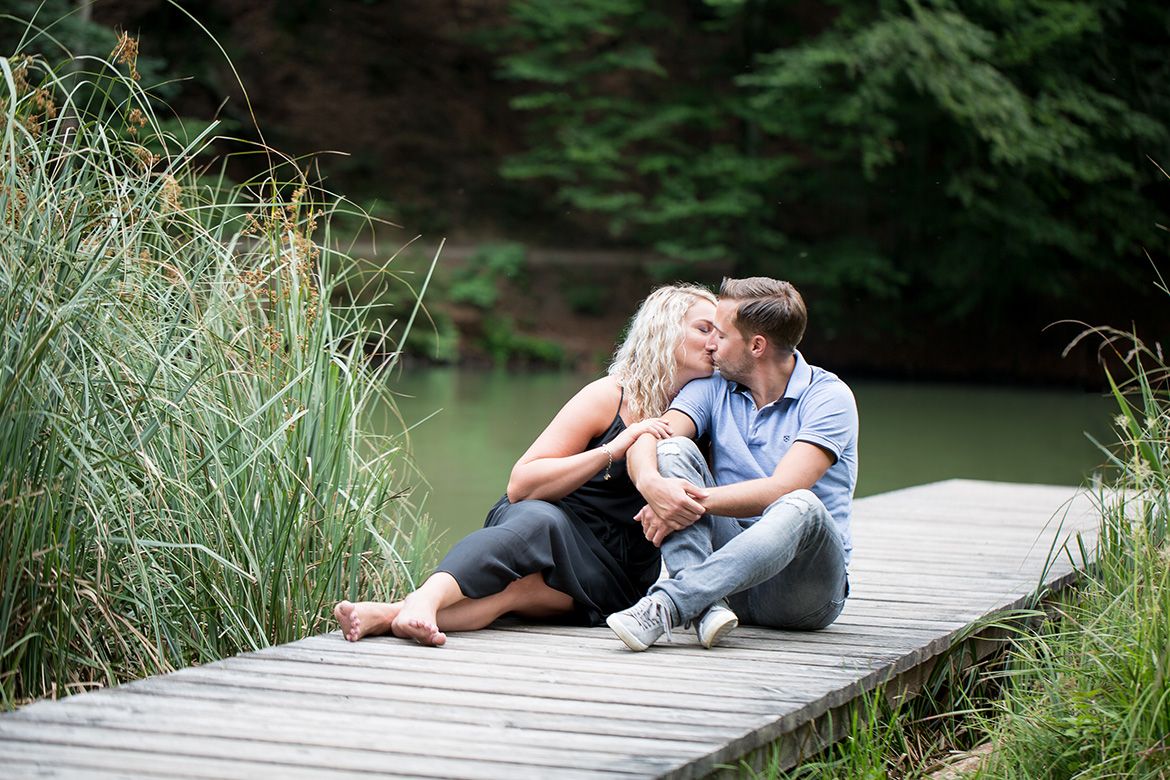 Paarfotos am Berglsteiner See