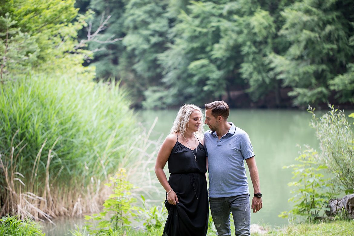 Lifestyle Photographie Spaziergang am See