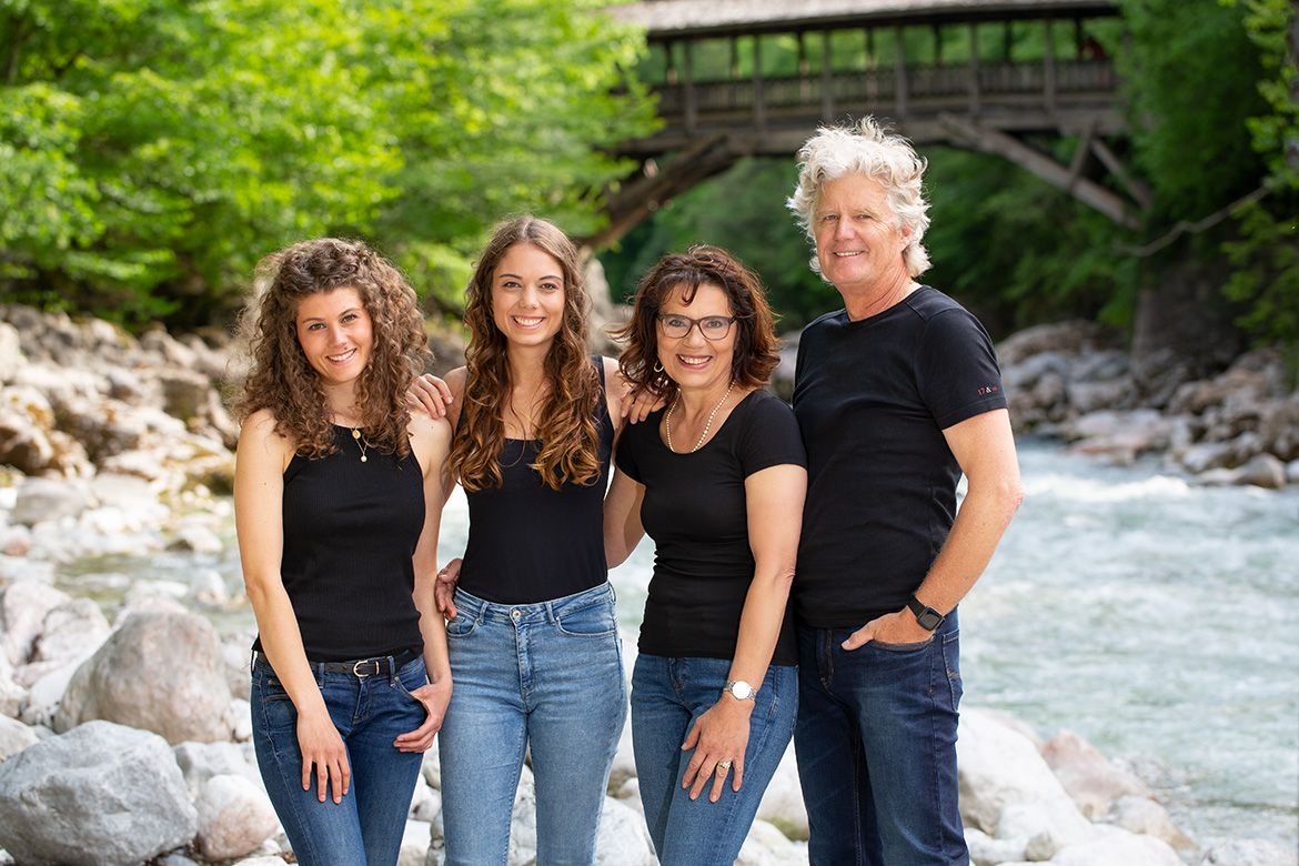 Familienfotos in der Natur