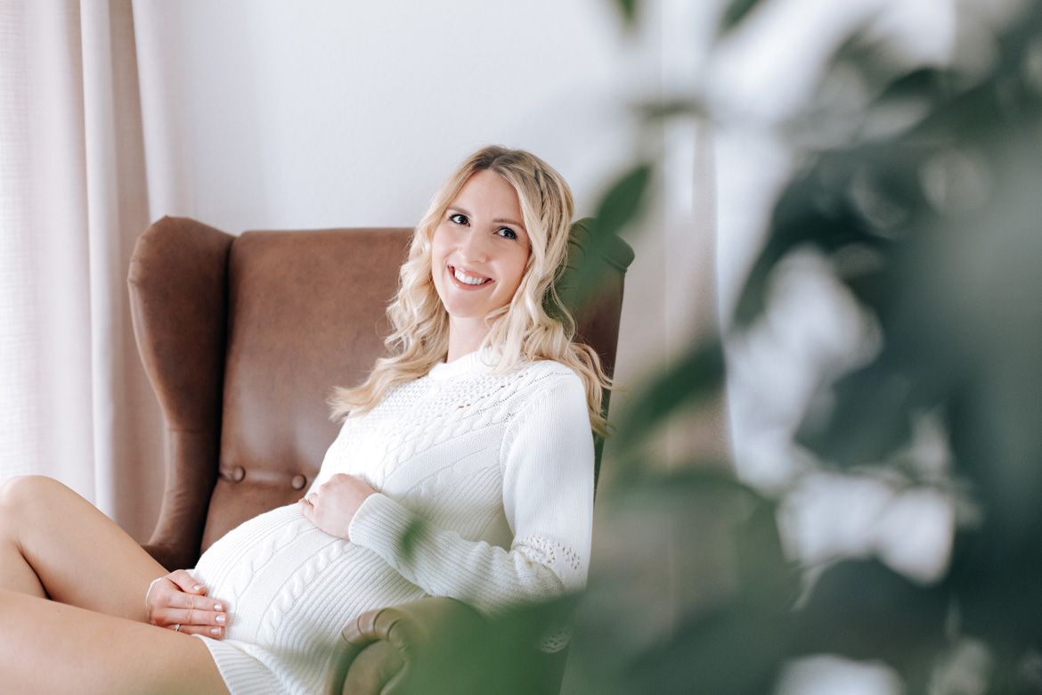 ungezwungenes Schwangerschaftsshooting