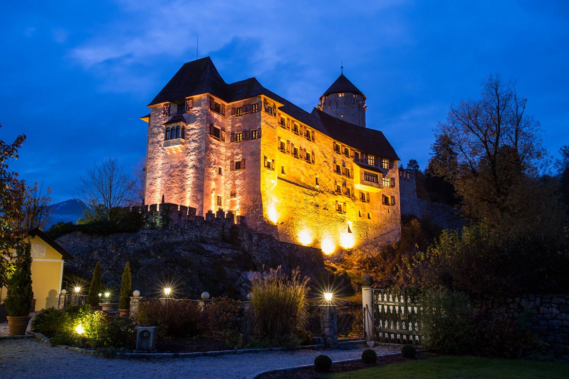 Hochzeitsfotos auf Schloß Matzen in Tirol