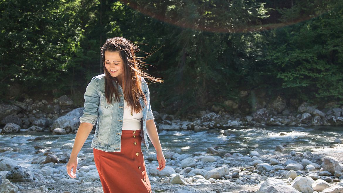 Lifestyle Photographie in der Tiroler Natur