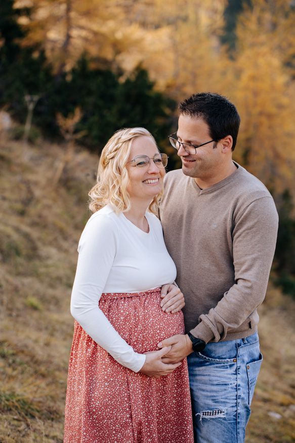 natürliche Babybauchfotos