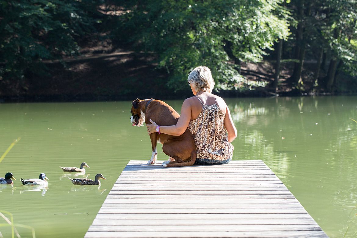 Lifestyle Photographie am See