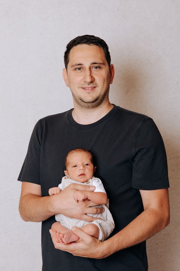 Babyfotografie im Studio in Kramsach