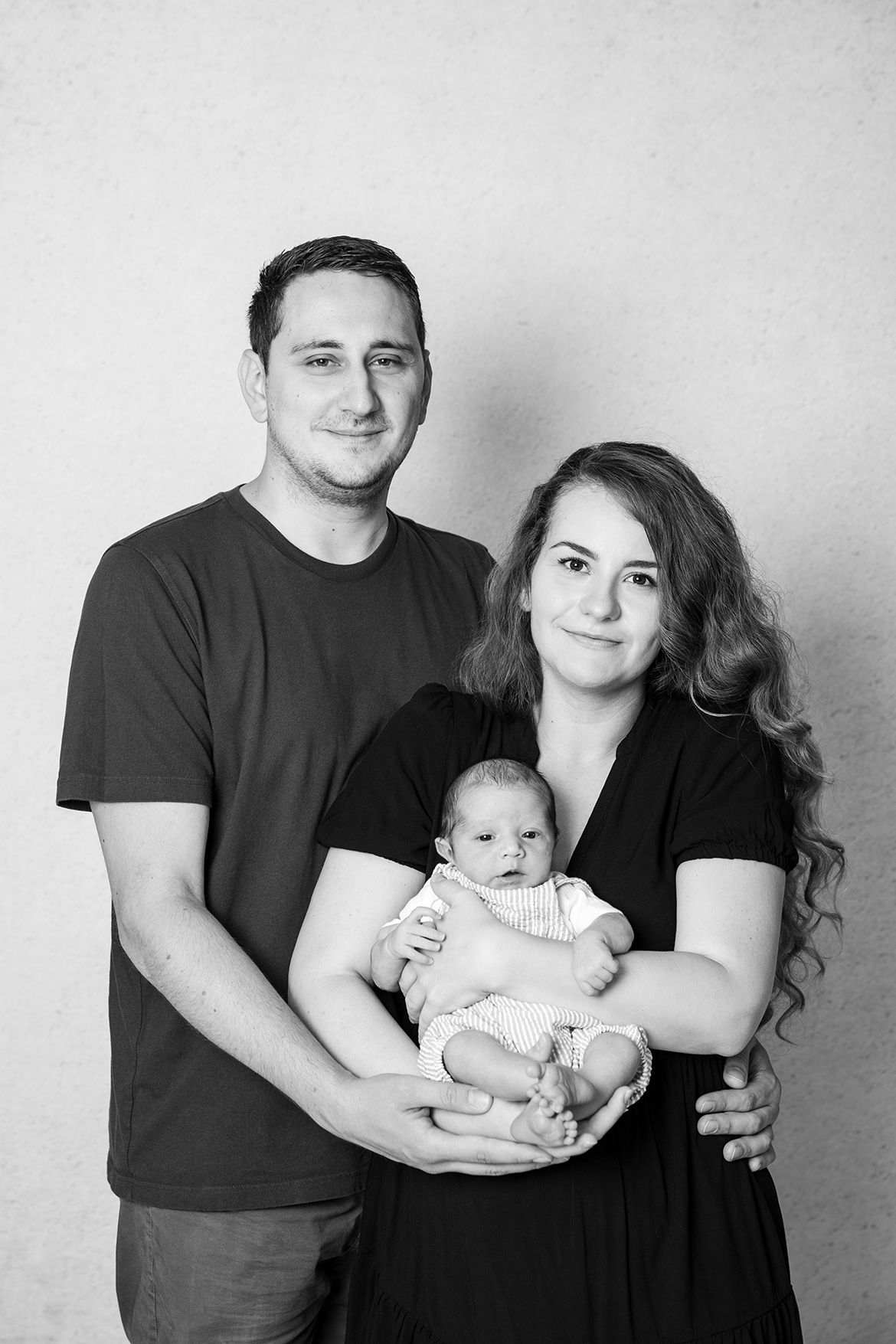 Familienfotos im Studio