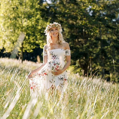 Schwangerschaftsfotos in der Tiroler Natur
