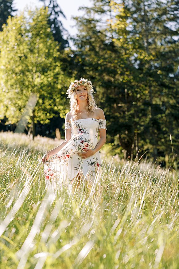 Schwangerschaftsfotos im Freien