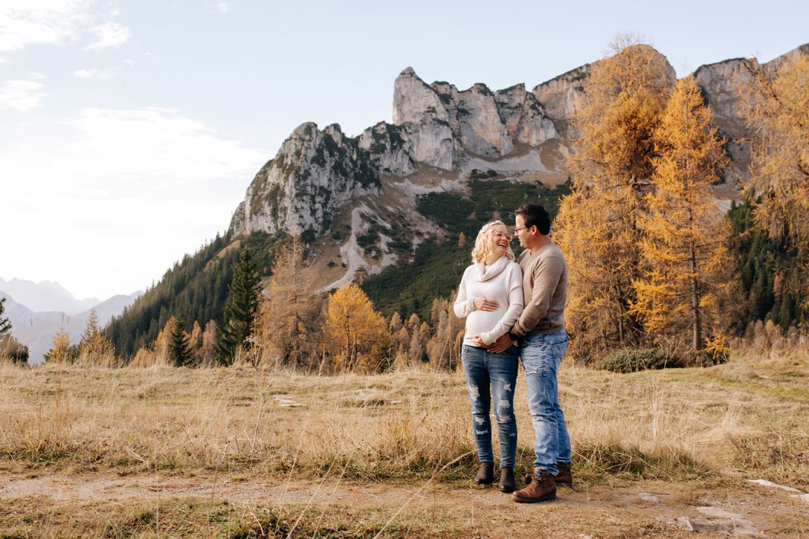 Schwangerschaftsfotos in Tirol