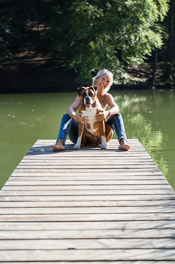 Lifestylefotos am Steg