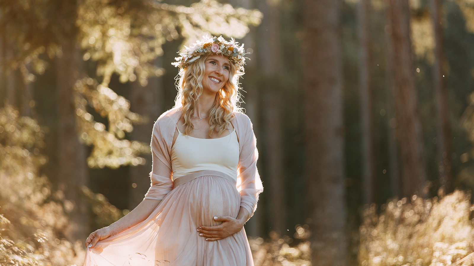 Fotoshooting in der Schwangerschaft